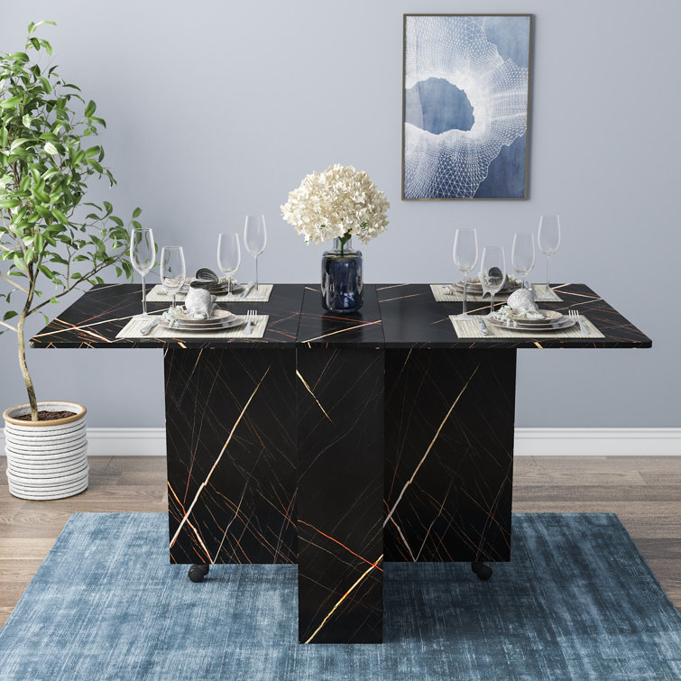 Wade Logan® Mccorkle Drop Leaf Dining Table & Reviews Wayfair